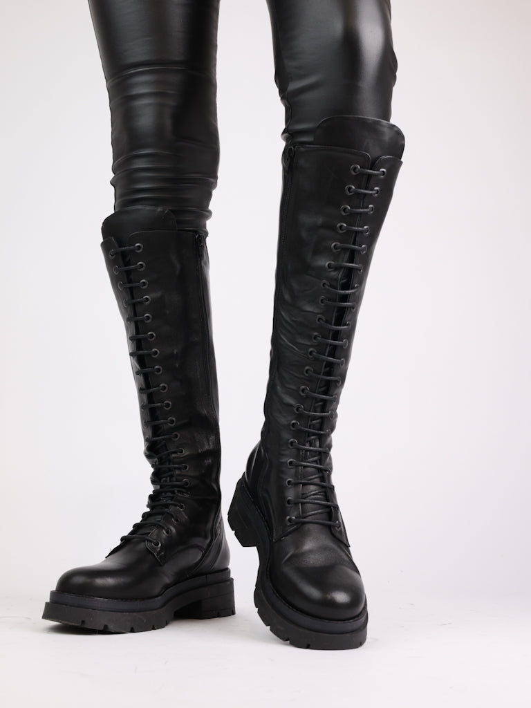 Montecarlo Schnürstiefel aus Leder
