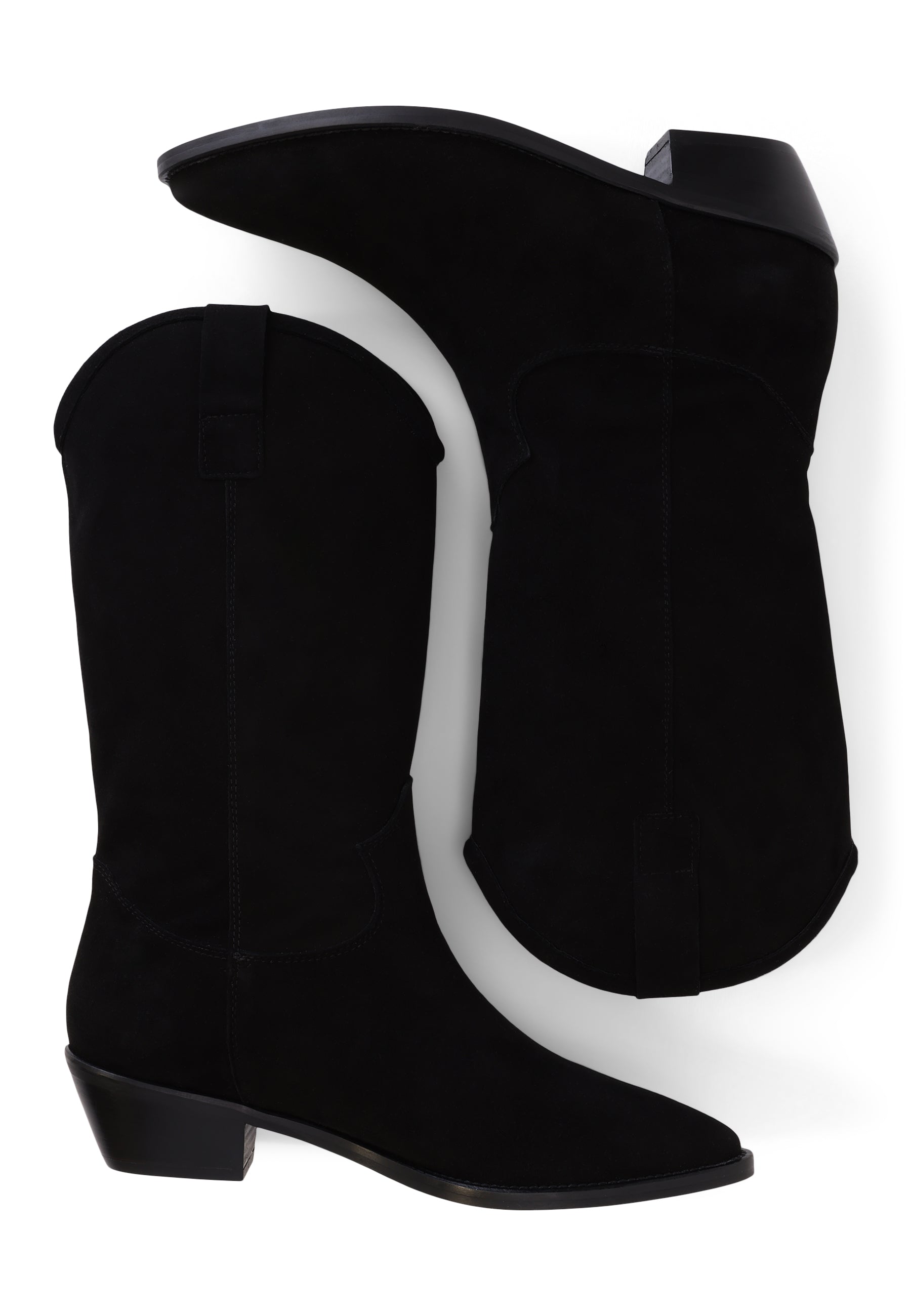 Wildleder Cowboy Stiefel