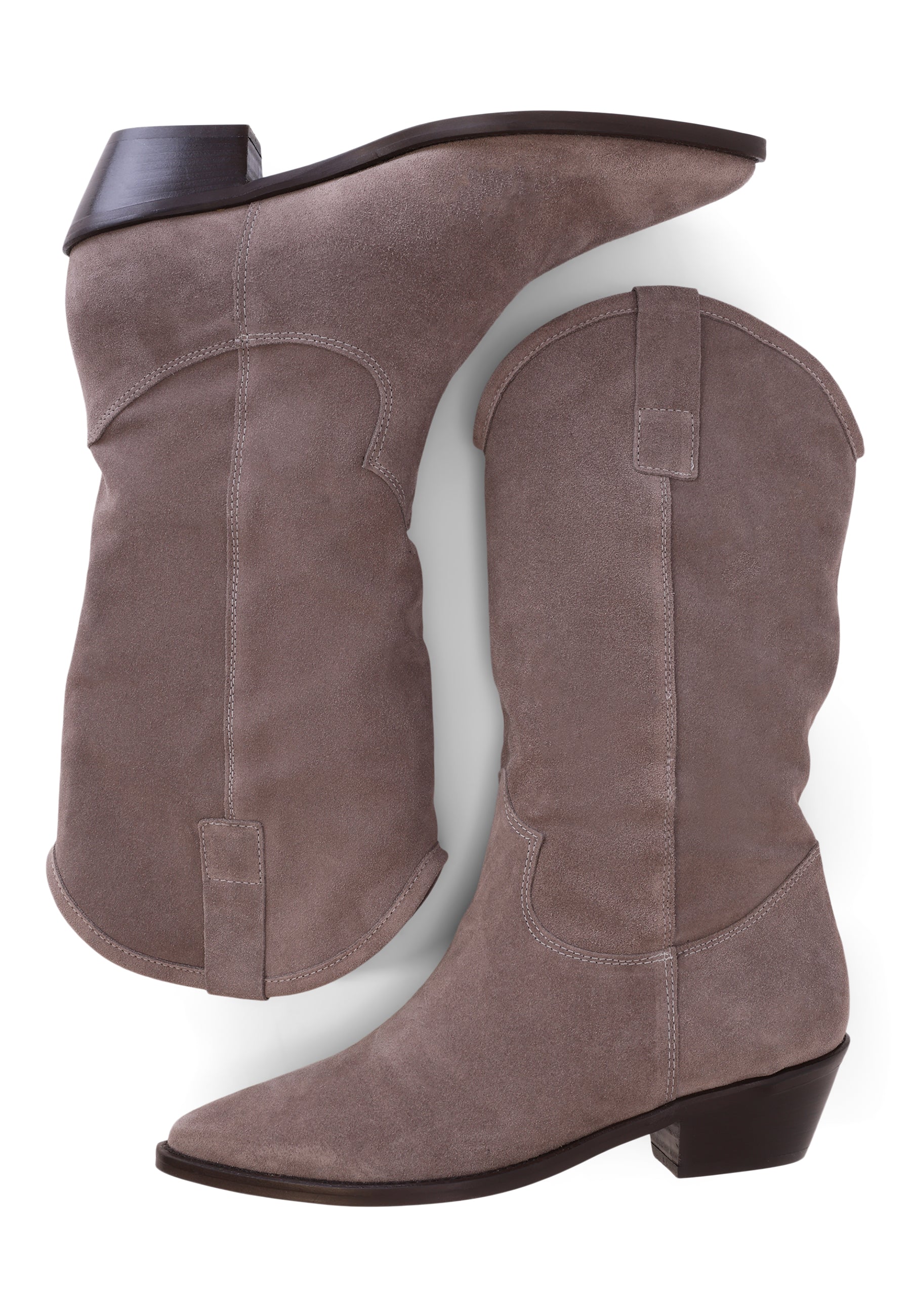 Wildleder Cowboy Stiefel