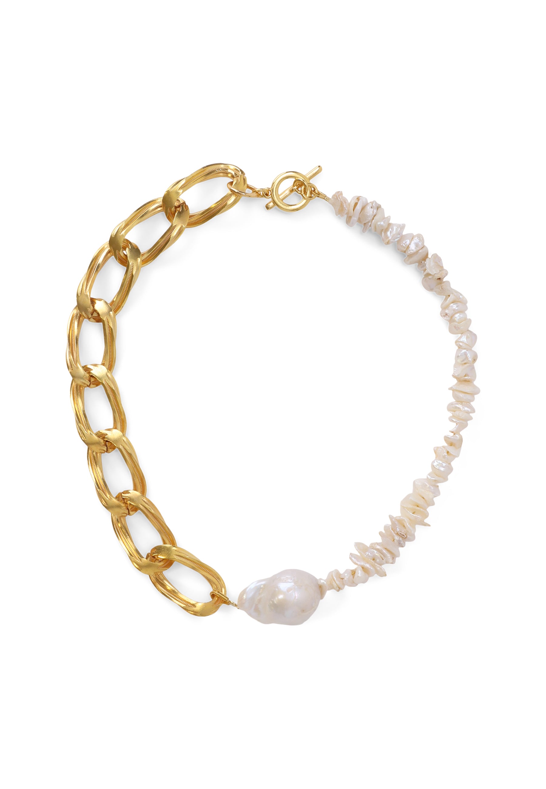 14-karat vergoldeter Chocker