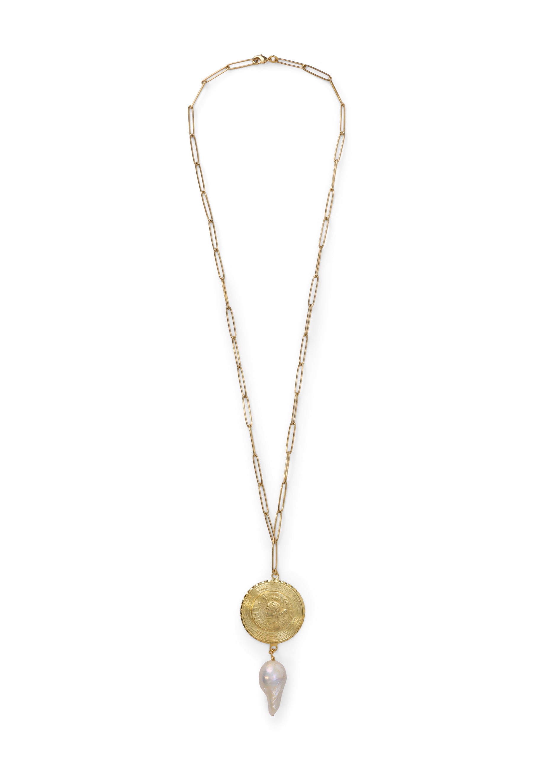 14-karat vergoldete Kette