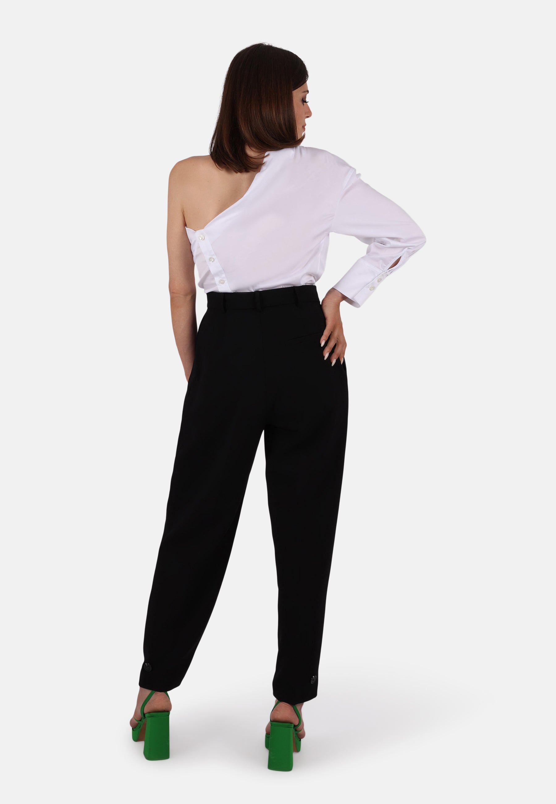 Weite maskuline Hose