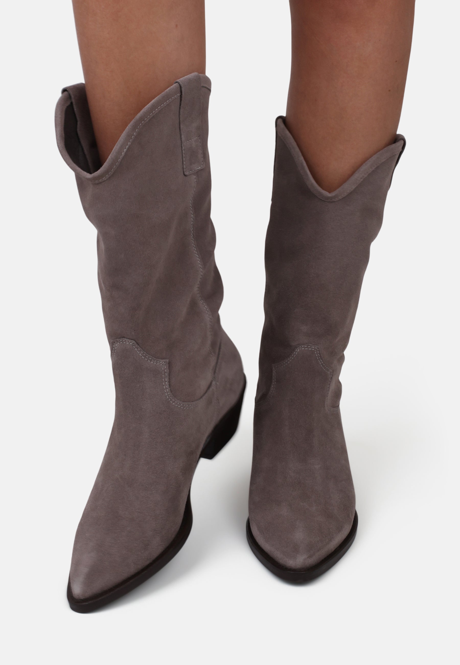 Wildleder Cowboy Stiefel