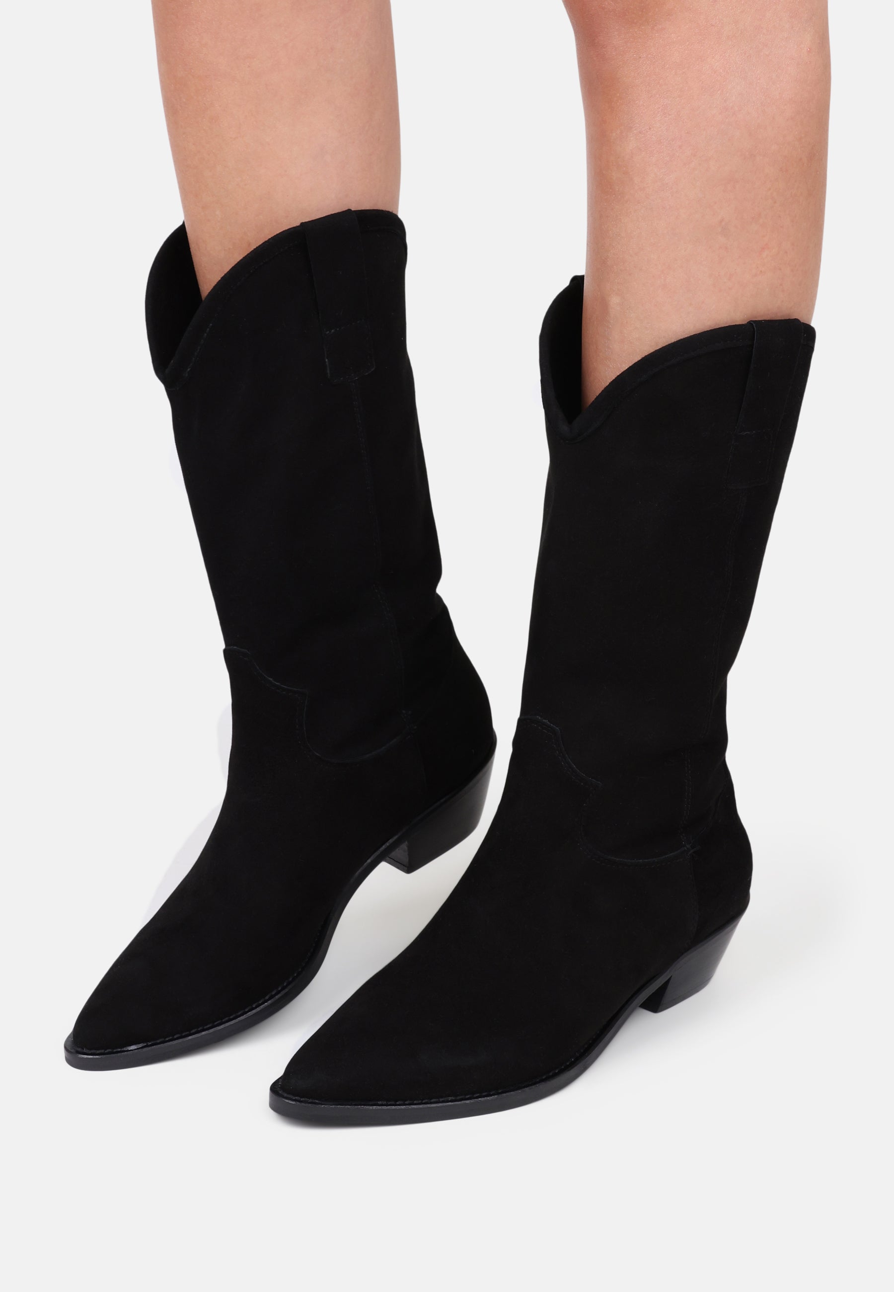 Wildleder Cowboy Stiefel
