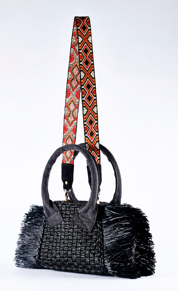 Samo geflochtene Tasche